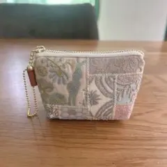 ミナペルホネン　ミニミニポーチ　レア　ハンドメイド