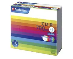 バーベイタムジャパン Verbatim Japan CD-R 700MB 10枚