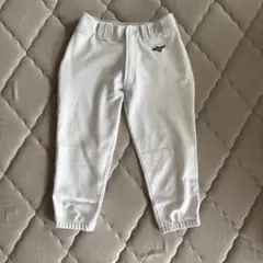 ミズノ　ホワイト ショートフィット ユニフォーム　Ｍ