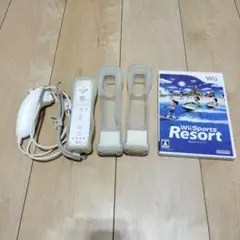 Wii スポーツリゾート.Wii リモコン.モーションプラス.ヌンチャク セット