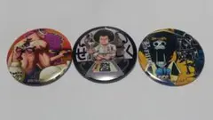 ONE PIECE　輩缶バッジ　3個セット