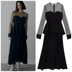 2025年最新】Sophisticated peplum dressの人気アイテム - メルカリ