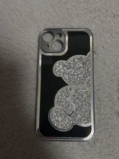 グリッタークマデザイン iPhoneケース