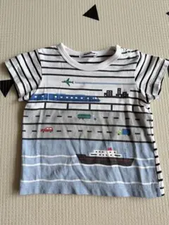 ファミリア　イラストTシャツ　90
