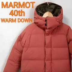 生田斗真さん着用 同型 MARMOT 40周年 ダウンジャケット マーモット 赤