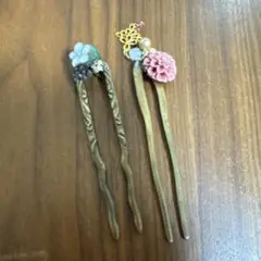 JefTef 二股かんざし