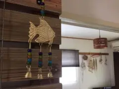 ☆新品・未使用☆お魚 さかな サカナ 海 fish ドアベル　風鈴