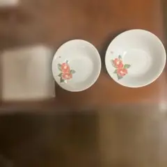片岡鶴太郎オリジナル 梅 ペアボウル