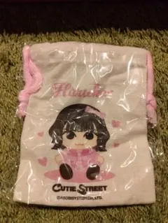 CUTIE STREET　桜庭遥花　巾着ポーチ　缶バッチ　目印マーカー