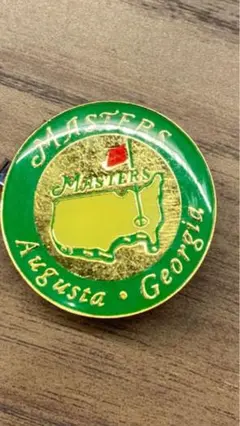 MASTERS ゴルフマーカー アウグスタ・ジョージア　台座付き