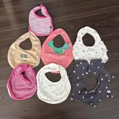 コットン製スタイ8枚セット