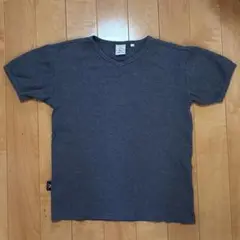 AVIREX U.S.A. グレー Vネック Tシャツ