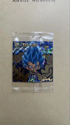 ドラゴンボールウエハースシールw10-s1ゴジータ SGR