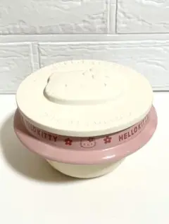 HELLO KITTYハローキティ 土鍋 蓋付き 陶器製 貴重 送料込み