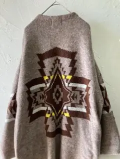 美品【PENDLETON(ペンドルトン)】別注ニットカーディガンライトベージュ
