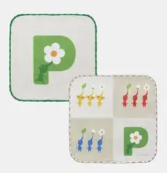 ピクミン☆ミニタオルハンカチ2枚セット☆Nintendo