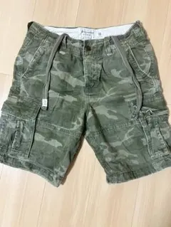Abercrombie & Fitch 迷彩ショートパンツ 30