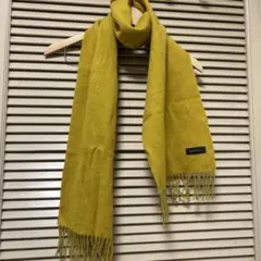 CLAUDI ZANAL イエローフリンジマフラー　12