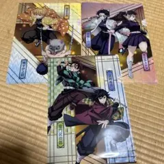 鬼滅の刃 くら寿司 クリアファイル 3種セット