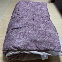 ペイズリー柄こたつ掛け布団 Mサイズ 185x235cm