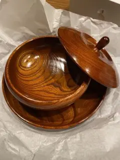 【新品未使用】7寸盆付菓子器