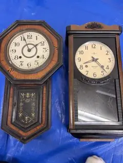SEIKOSHA 掛時計 木製　ジャンク　まとめ売り　CLOCKS