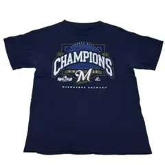 ミルウォーキーブルワーズ 2011 チャンピオン Tシャツ 夏物古着m37