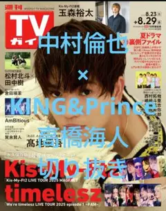 中村倫也×KING&Prince高橋海人切り抜き