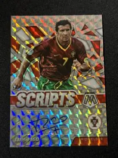 panini ルイス　フィーゴ　サイン入りカード　ポルトガル　レアル・マドリード ポルトガル代表 ルイス・フィーゴ レアル・マドリード 直筆