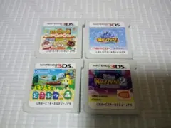 ニンテンドー3DS ソフト4枚セット