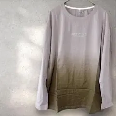 新品未使用❣️Chonsf off north 【M】グラデーション長袖カットソー