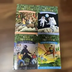 Magic Tree House 4冊セット（英語）