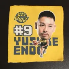 Bリーグ 宇都宮ブレックス 遠藤祐亮 マイクロファイバークロス ミニタオル