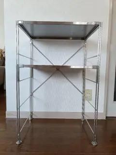 無印良品　ステンレスユニットシェルフ小