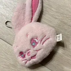 New Jeans TOKKI FLUFFY KEYRING ハニ　ピンク