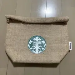 新品　スターバックス ジュート弁当袋　保冷バック