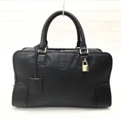 ロエベ 美品・シリアル付☆LOEWE アマソナ36 レザーハンドバッグ