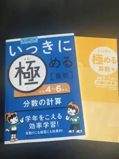 ★未記入★いっきに極める 算数4~6年の分数の計算　小学3・5年の小数の計算