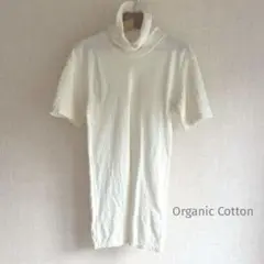 ꕥ garage ꕥガラージ オーガニックコットン ガーゼ服 ハイネックTシャツ