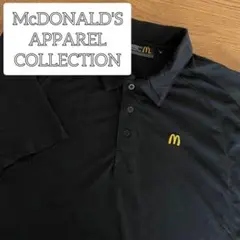 【匿名配送】マクドナルド 半袖 ポロシャツ L