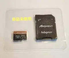 MOMENT microSDXC 256GB アダプター付き