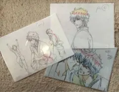 (新品未開封)銀魂 原画クリアファイル 3種セット