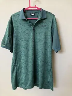 OAKLEY(オークリー)スカル ストレッチ半袖シャツ Ｍ　緑