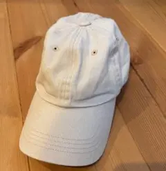 ホワイト コットン キャップ