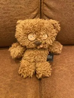 ユニークな茶色のぬいぐるみ