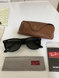 Ray-Ban ブラック サングラス ケース付き