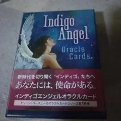 【絶版】インディゴエンジェルオラクルカード ドリーンバーチュー oracle クリスタルエンジェルオラクルカード(日本語版説明書付