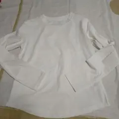 andars NEWエアリーフィットスリムフィットTシャツ（長袖）ホワイト
