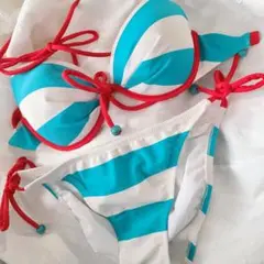 三愛水着楽園 未使用ボーダー水着