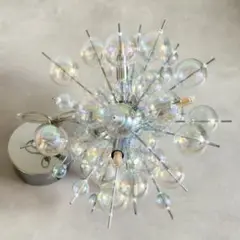 BALLON mini バブルシャンデリア ペンダントライト オーロラシルバー